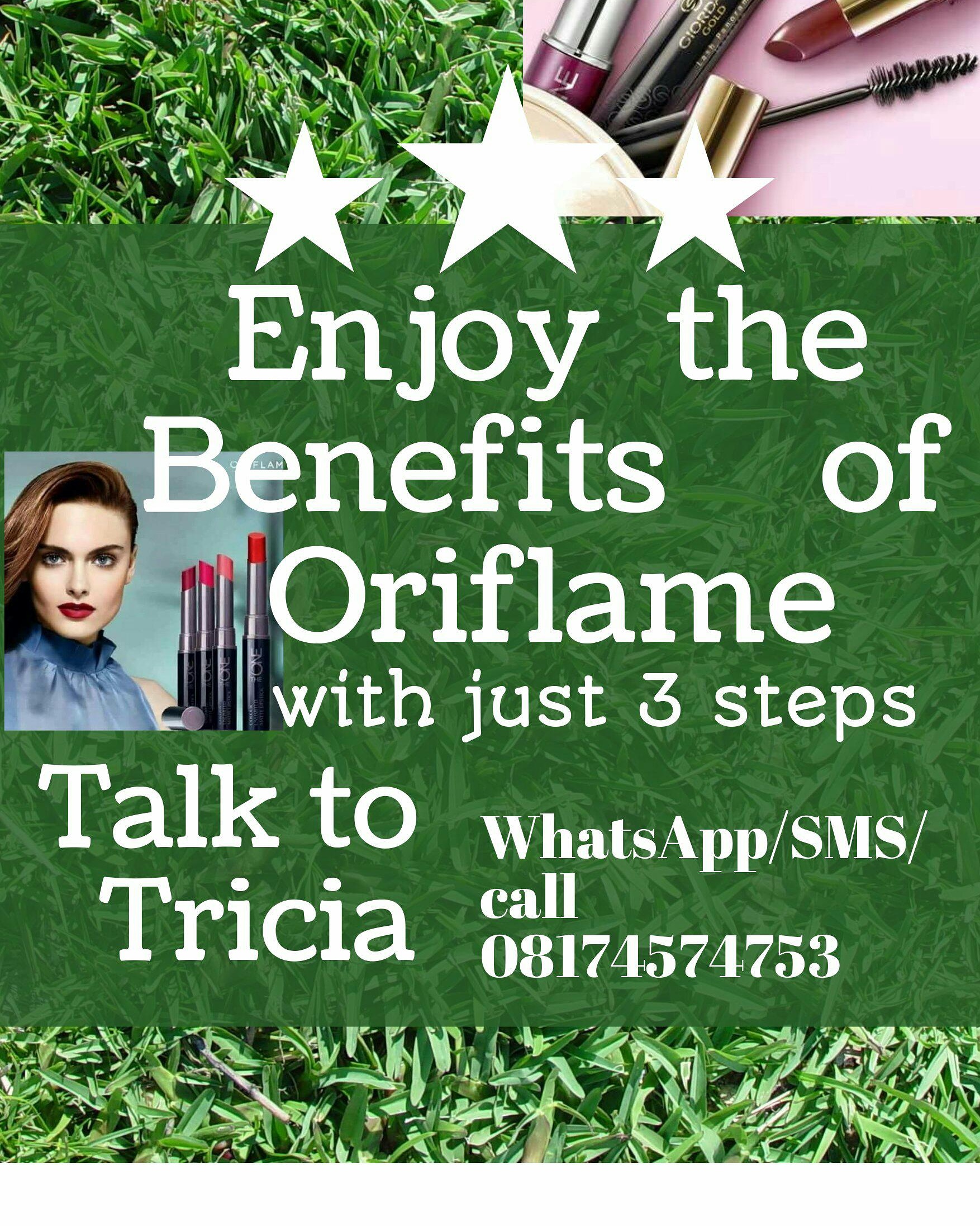 Oriflame Consultant Tricia Ikeja Lagos Nigeria
