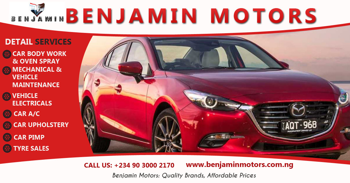 Benjamin Motors Abuja Municipal Abuja Nigeria