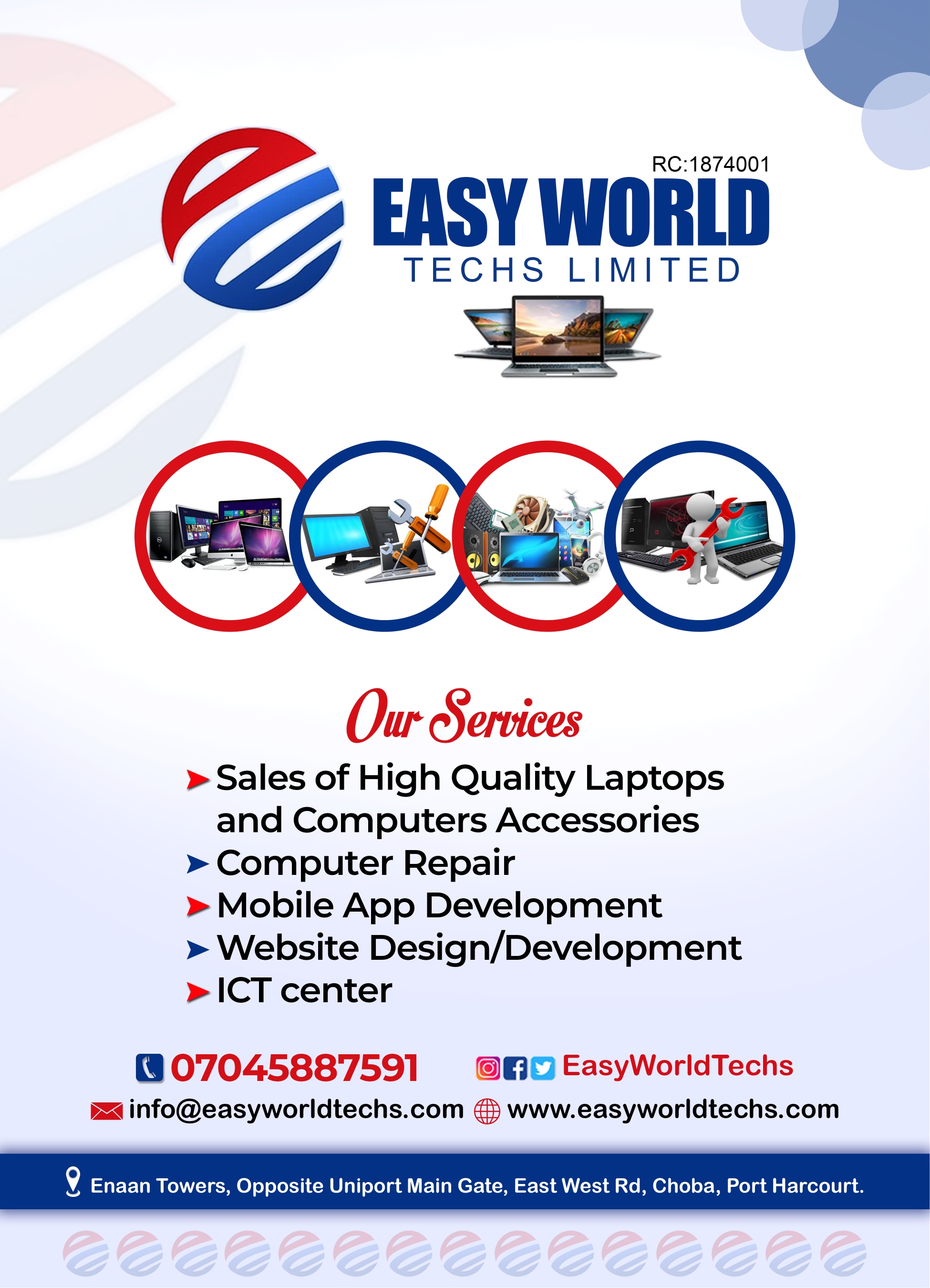 Easy World Techs Limited Port Harcourt Rivers - finelib.com