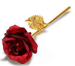 41% Discount on Gold Foil Plated Rose - Red